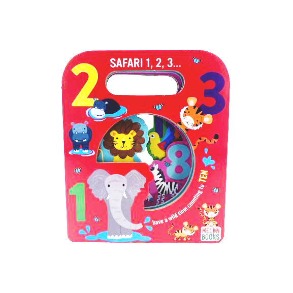 Melon Books Board Cut Books - Safari 1,2,3...