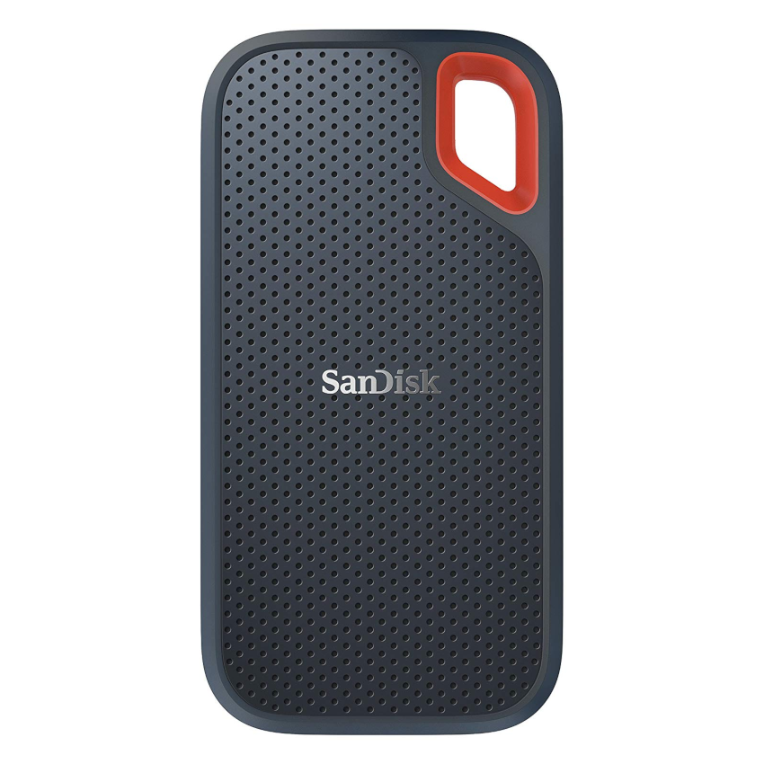 SanDisk Extreme 500 GB External SSD USB 3.1 Gen 2 USB-C - Red/Black