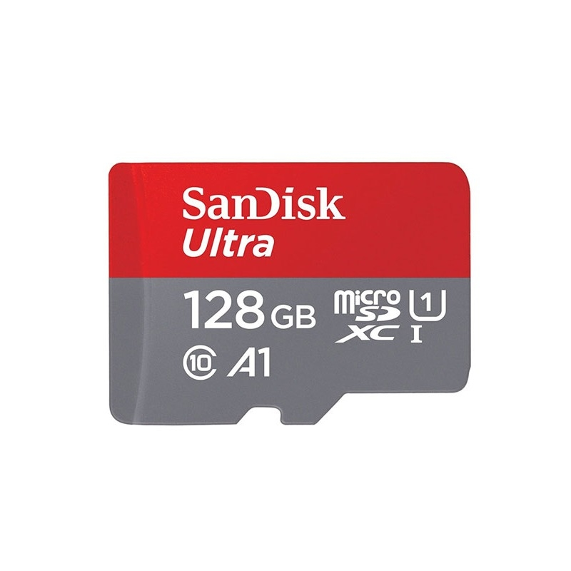 SanDisk 128GB Ultra microSDXC Card with SD Adapter