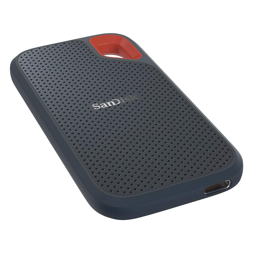 SanDisk Extreme 500 GB External SSD USB 3.1 Gen 2 USB-C - Red/Black