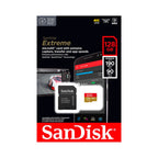 SanDisk 128GB Extreme microSDXC Memory Card With SD Adapter (190MB/s)