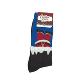 Christmas Charm Socks - Santa in the Chimney