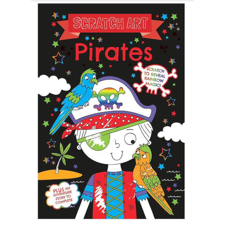 Scratch Art: Pirates
