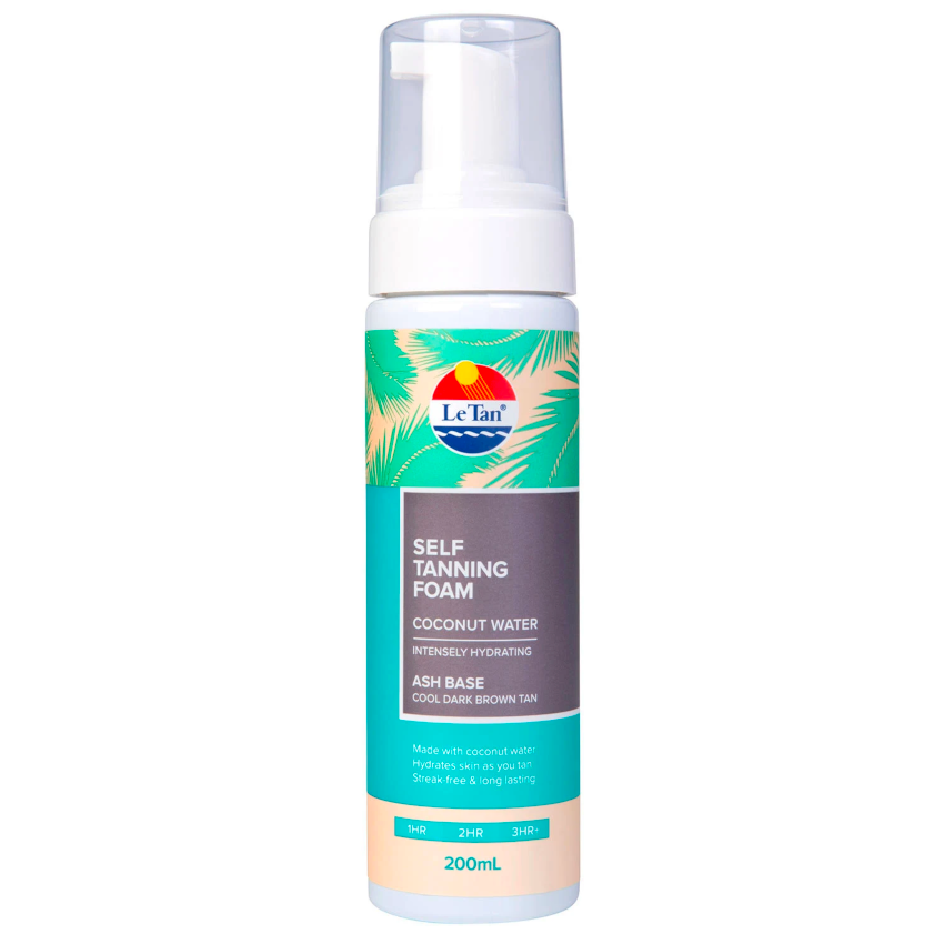 Le Tan Coconut Water Ash Base Self Tanning Foam 200ml