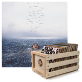 Crosley Record Storage Crate & Shawn Mendes Wonder - Vinyl Album Bundle