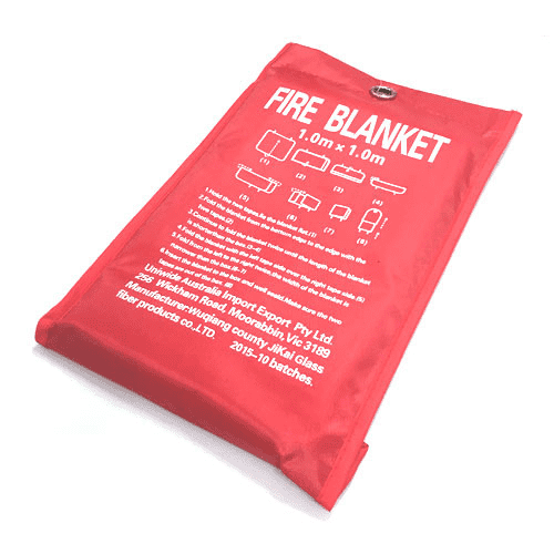 6 Pack x Fire Blanket 1.0m Pack x 1.0m