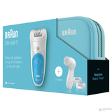Braun Silk Epil 5-545GS Women's Wet and Dry Cordless Epilator with 3 Extras