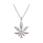 Silver Leaf Necklace