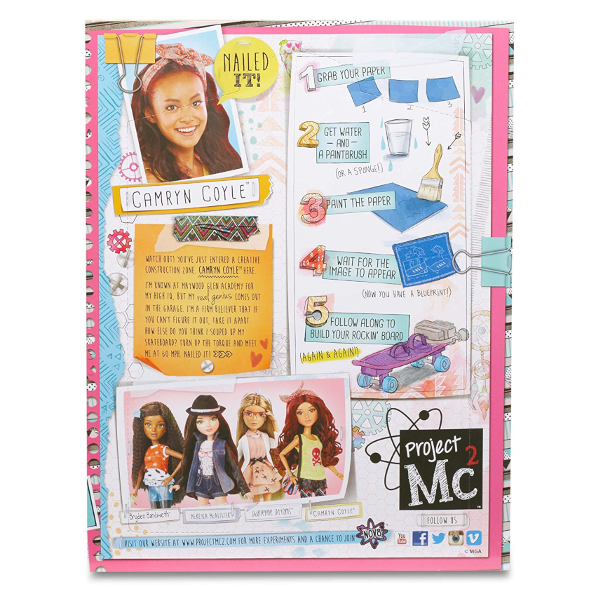Project Mc2 Experiment with Doll - Camryn's Skateboard