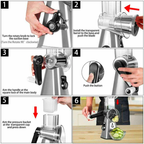 Slicer Deluxe All-In-One Grater & Chopper