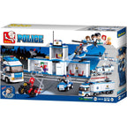 Sluban Building Block POLICE Truck Transformer