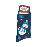 Christmas Charm Socks - Winter Snowman