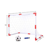 Portable Soccer Goal With Accessories (Includes Ball & Pump) 71x36x50cm