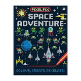 Pixel Pix Space Adventure Colouring Book