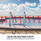 HydroActive QuadCell Swimming Pool Cover 500 Micron 12m x 6.4m