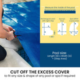 HydroActive QuadCell Swimming Pool Cover 500 Micron 12m x 6.4m