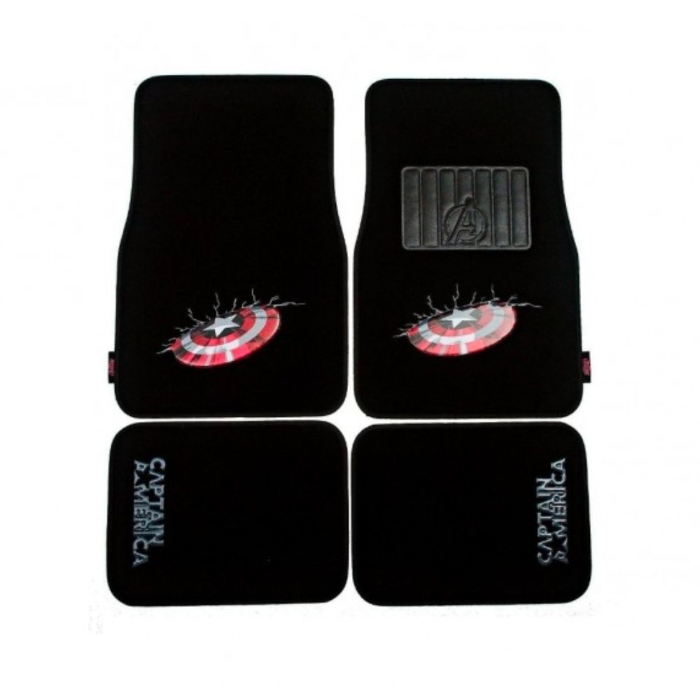 Marvel Avengers 4-Piece Car Mat Set