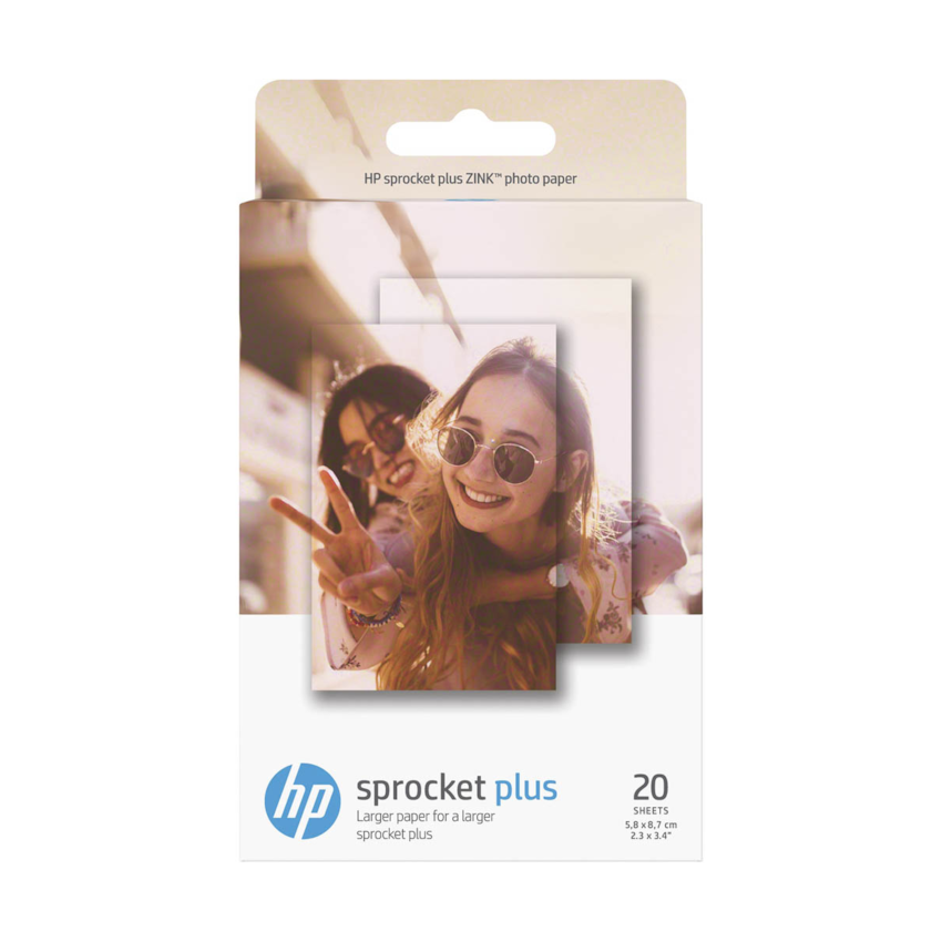 HP Sprocket Plus Photo Paper 20 Pack