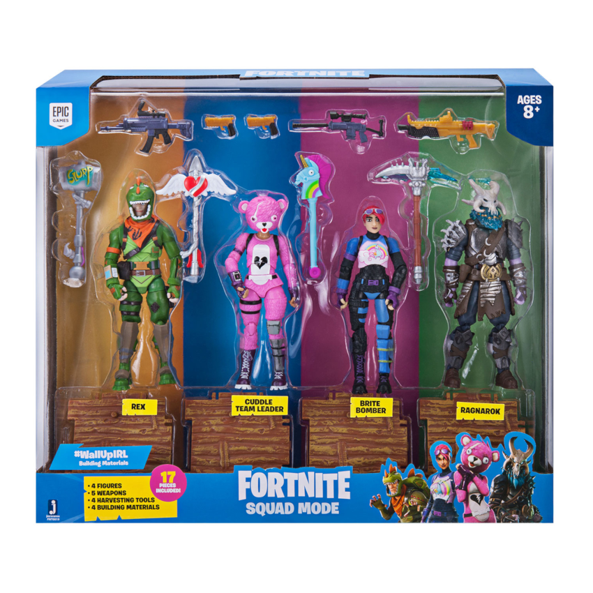 Fortnite Squad Mode Figure 4-Pack