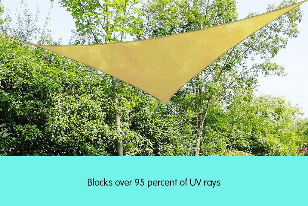 Wallaroo Triangular sail: 3.6 x 3.6 x 3.6m - Sand