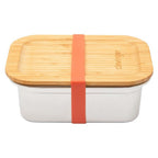 Stainless Steel Bamboo Lunch Box