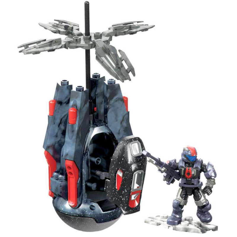 Mega Bloks Halo Mega Construx Operation Stonebreak Drop Pod Set FDY38