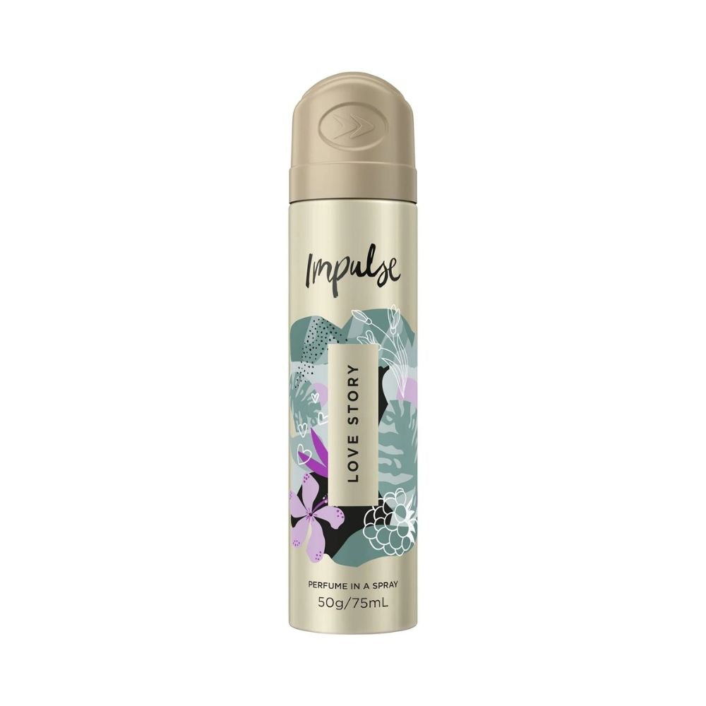 6 Pack x Impulse Body Fragrance - Love Story - 75ml