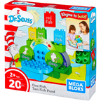 Mega Bloks Dr. Seuss One Fish Two Fish Pond Building Set