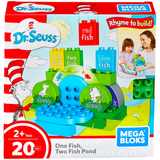 Mega Bloks Dr. Seuss One Fish Two Fish Pond Building Set