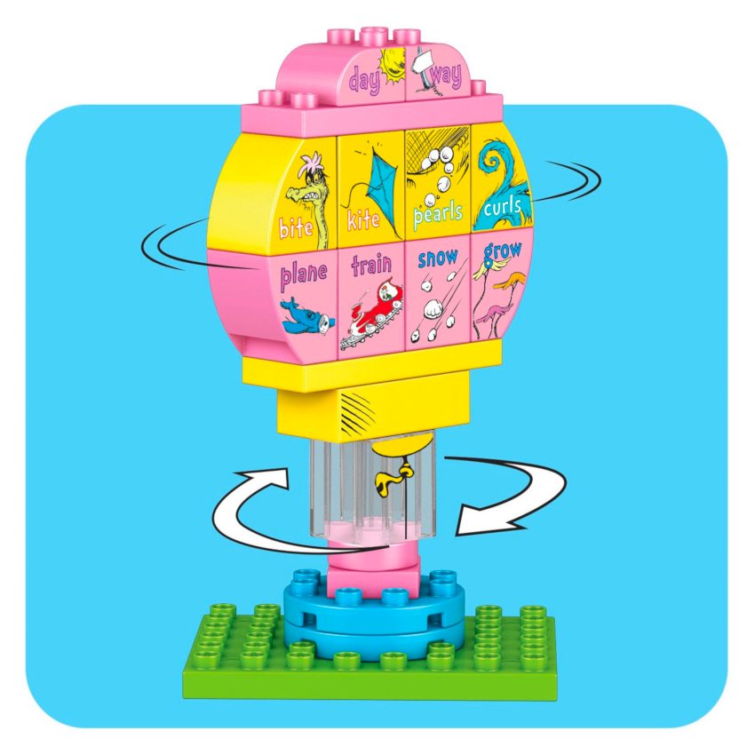 Mega Bloks Dr. Seuss Oh, The Places You'll Go Building Set
