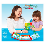 Mega Bloks Dr. Seuss One Fish Two Fish Pond Building Set