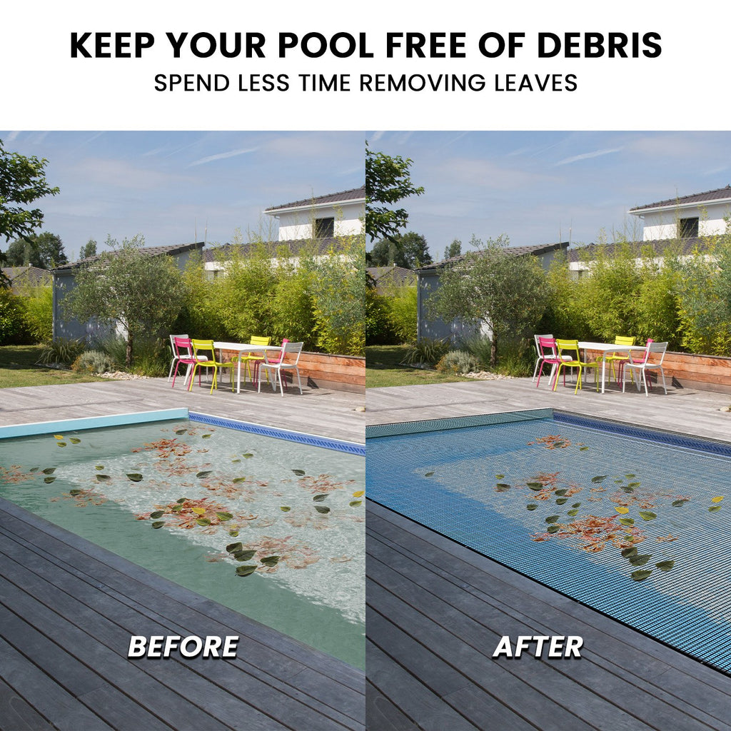 HydroActive UV-Resistant Swimming Pool Leaf Net Cover   3 x 5m