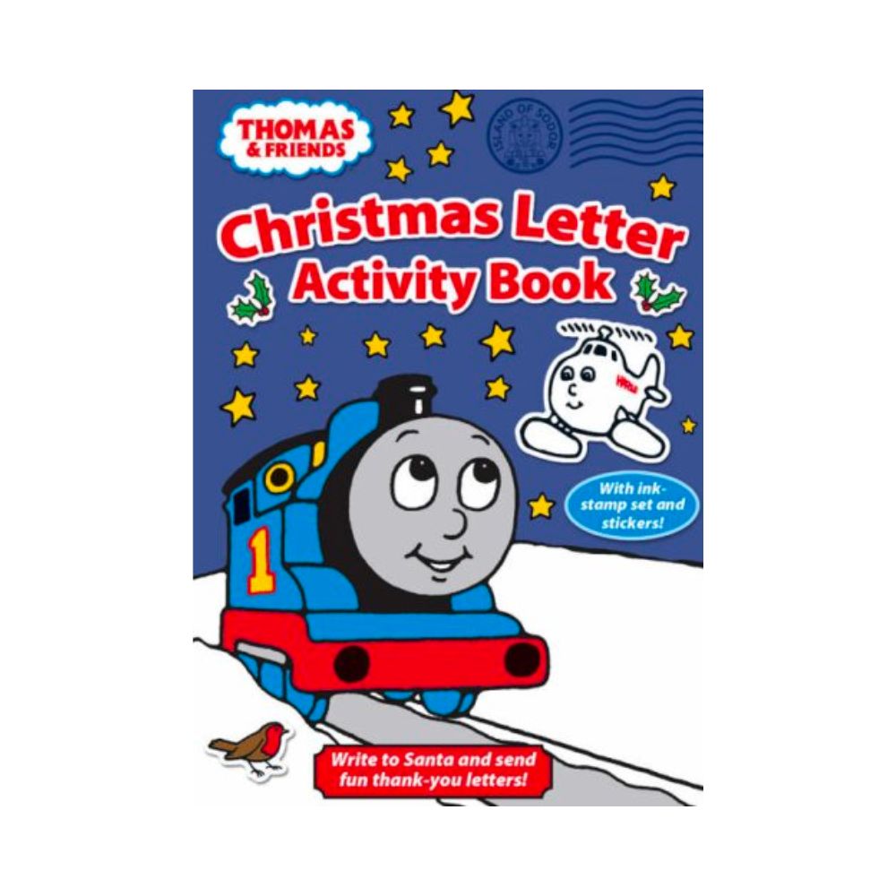 Thomas and Friends Christmas Letter Activity Book Smooth Sales