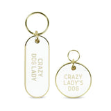 Fred Keychain and Dog Tag Set