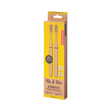 Bamboo Toothbrush Set - His & Hers