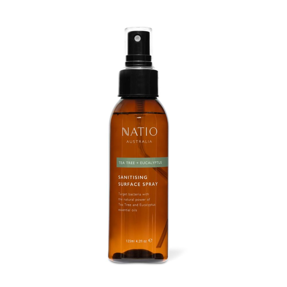 Natio Tea Tree + Eucalyptus Sanitising Surface Spray - 125ml