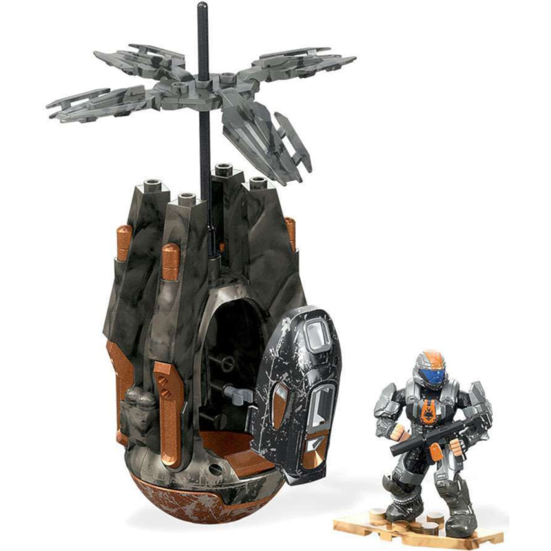 Mega Bloks Halo Mega Construx Operation Throne Drop Pod Set Fdy37 Smooth Sales 