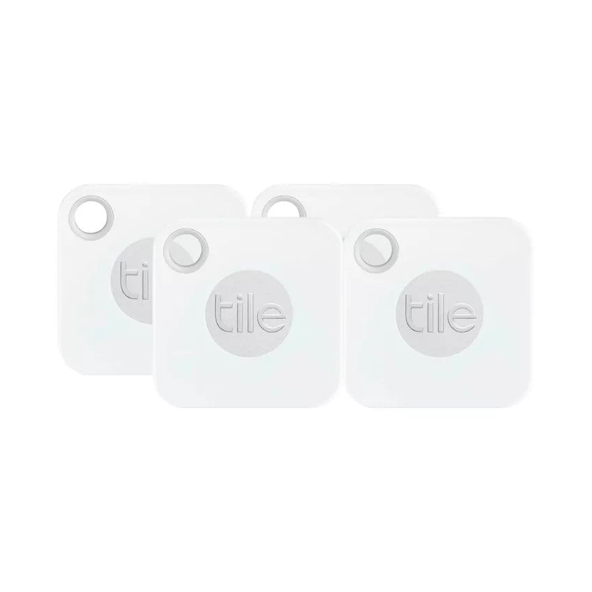 Tile Mate Battery App-Enabled Bluetooth Tracker - Four Pack (TI-EC-13004)