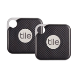 Tile URB Pro Bluetooth Key Tracker Black - 2 Pack