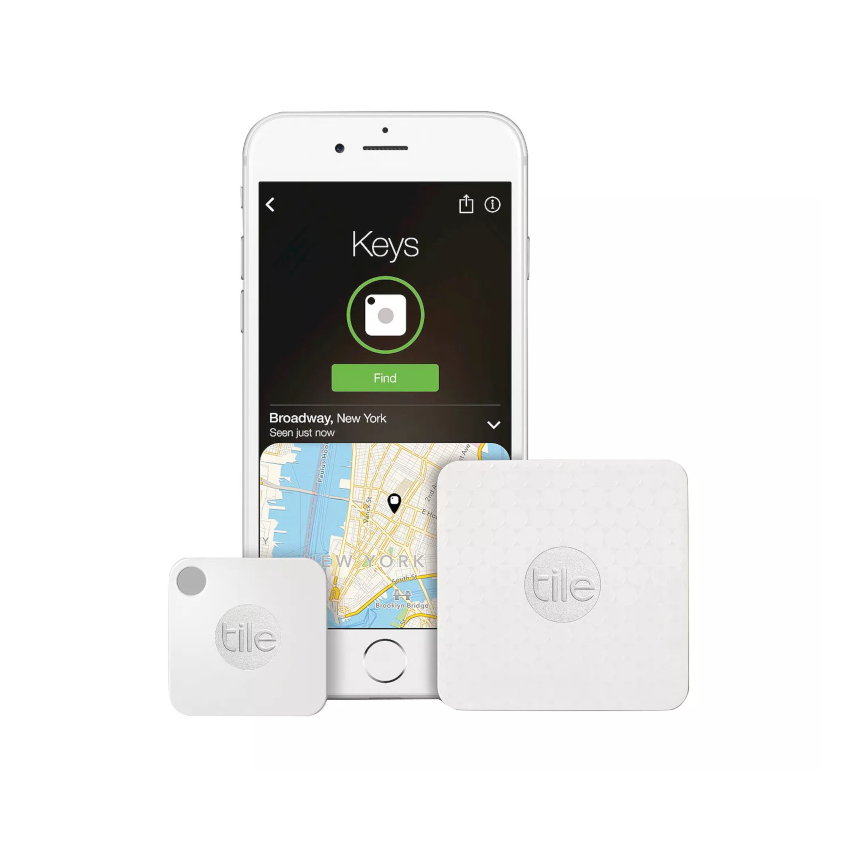 Tile Mate + Tile Slim Combo Pack 4pk White