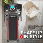Powertrain K200 Electric Treadmill Folding Home Gym Running  Machine