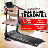 Powertrain V20 Foldable Treadmill Home Gym Cardio Walking Machine