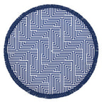 Lazy Dayz Round Beach Towel with Tassels