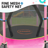 Kahuna Mini 4.5ft Trampoline Blue Pink