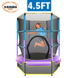 Kahuna Mini 4.5ft Trampoline Blue Purple