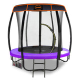 Kahuna Trampoline 6ft with  Roof Cover - Purple