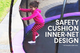 Kahuna Trampoline 14 ft with  Roof - Purple