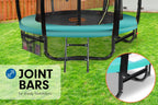 Kahuna Trampoline 8 ft with Roof - Green