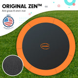 Kahuna Trampoline 8 ft with  Roof - Orange