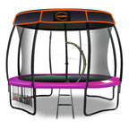 Kahuna Trampoline 12 ft with  Roof-Pink